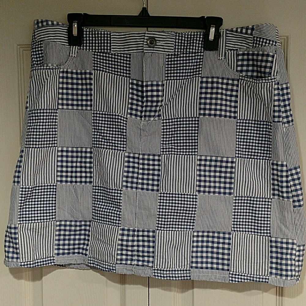 Patchwork Skort